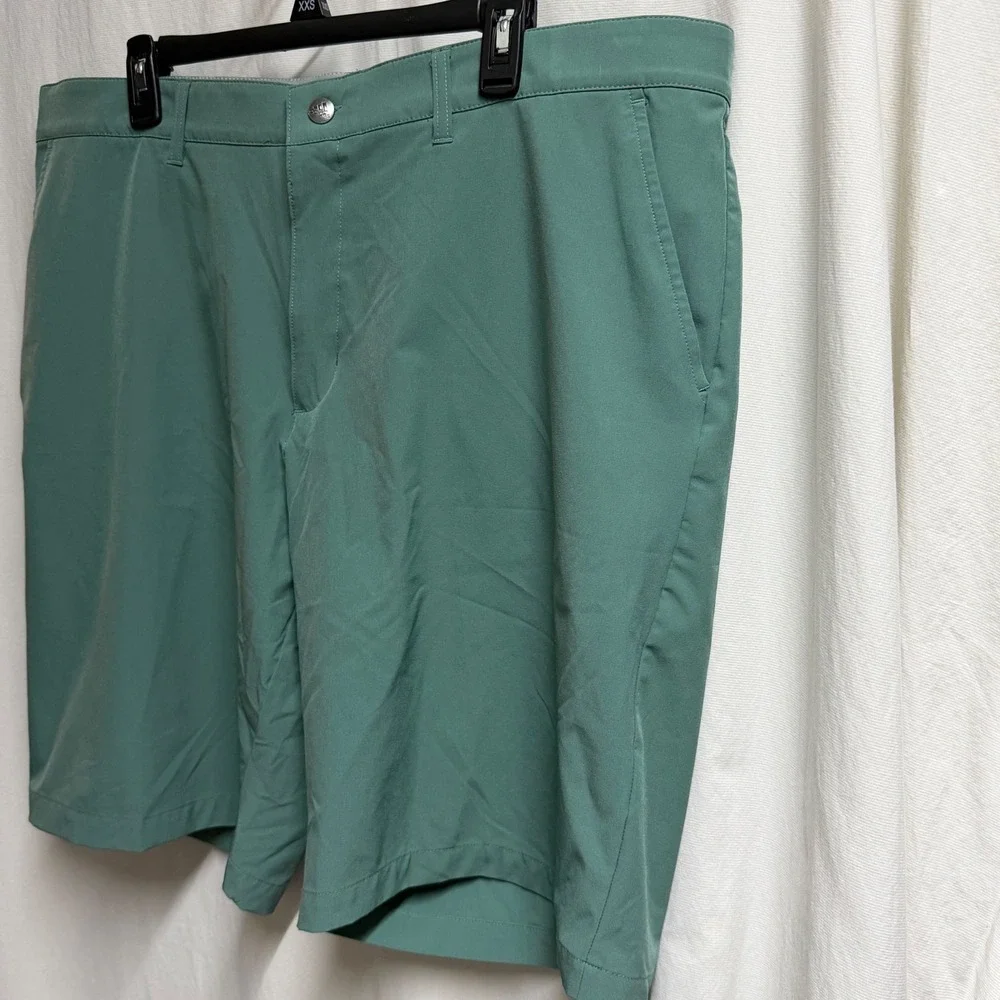 Adidas Mens Ultimate365 Golf Shorts Sage Green Performance Stretch Size 40